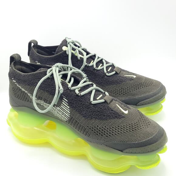 Nike Air Max Scorpion Fk Flyknit Jade Horizon Barely Volt Dj4701-300 men's 12.5 - Picture 3 of 8